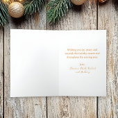 Gold Elegant Joy Foto Falten Weihnachten