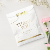 Gold Elegant Wedding Vielen Dank Geschenktütchen (Versiegelt)