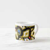 GOLD – Elegante Espressotasse (Vorderseite Rechts)
