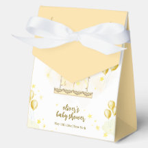 Gold Elegante Magical Balloon Carousel Baby Shower