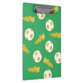 Gold Eleganter klassischer Fußball reinigt Ball Gr Klemmbrett (Rechts)