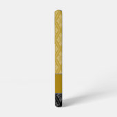 Gold Elegantes japanisches Tatewaku Muster Samsung Galaxy Hülle (Linke Seite)