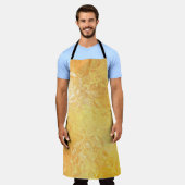 Gold Eleganz: Abstrakter Luxus-Hintergrund Schürze (Getragen)