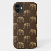 Gold Elephant Chic Elegant Stilvoll Case-Mate iPhone Hülle (Rückseite)
