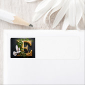 Gold Emboss E (Insitu)
