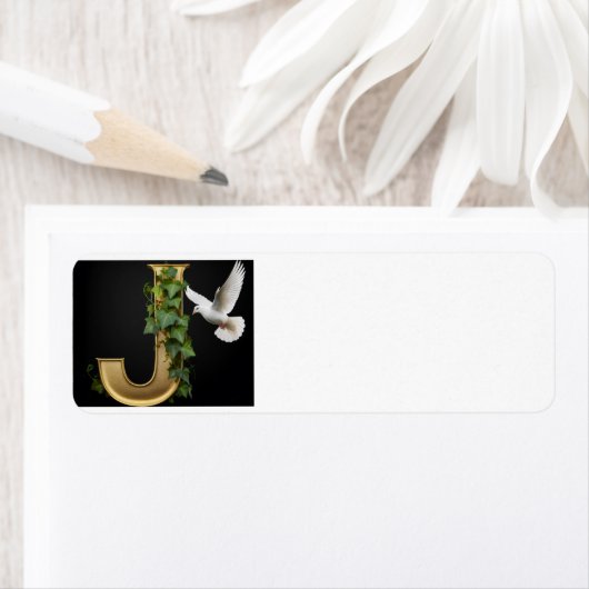 Gold Emboss J (Insitu)