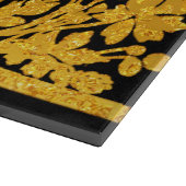 Gold Erntedank Türkei Bläsernplatine Schneidebrett (Ecke)