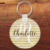 Gold Erwachsenenkunde Geschenk Geburtstagsparty Ge Schlüsselanhänger (Vorderseite)