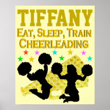 GOLD ESSEN, SCHLAFEN, KIRCHE PERSONALISIERT POSTER