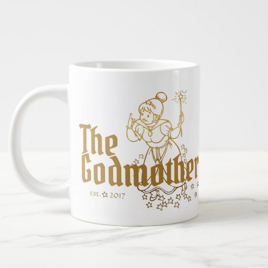 Gold Fairy individuell für die Godmutter Jumbo-Tasse (Links)