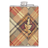 GOLD-FALL-KARIERTE GESCHWINDIGKEITSPEICHER MIT BLÄ FLACHMANN (Rückseite)