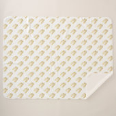 Gold Feathers Sherpadecke (Vorderseite (Horizontal))