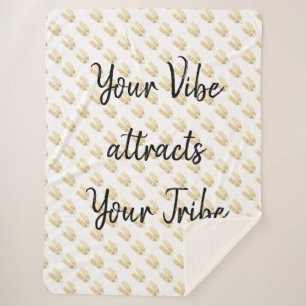 Gold Feathers Sherpadecke