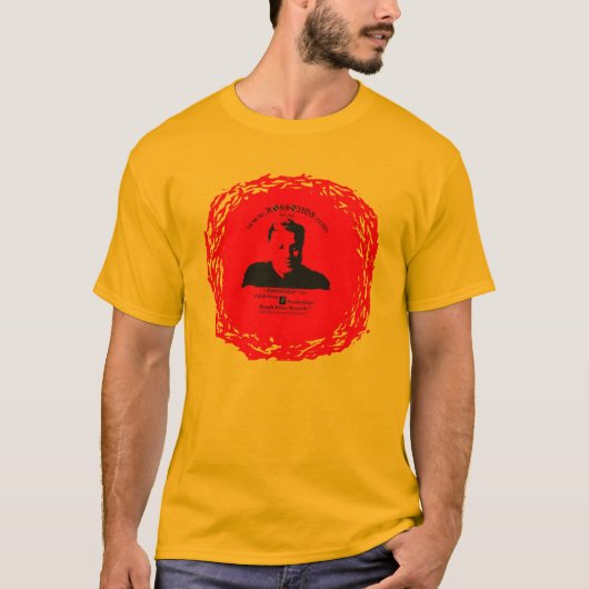 Gold-Feuer T-Shirt (Vorderseite)