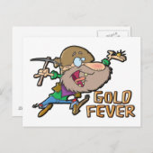 GOLD FEVER POSTKARTE (Vorne/Hinten)