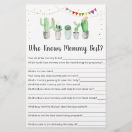 Gold Fiesta Cactus, der Mommy Best Game kennt