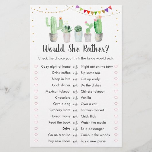 Gold Fiesta Cactus würde sie eher spielen (Vorderseite)