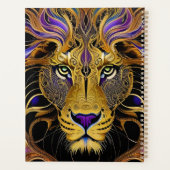 Gold Filigree Lion Planer (Rückseite)