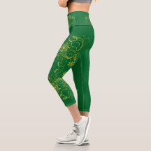Gold Filigree Vine Sporty Chic Aclebwear