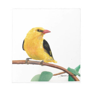 Gold Finch Notizblock