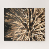 Gold Fireworks Explosion Puzzle (Horizontal)