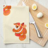 Gold Fish Kitchtuch Geschirrtuch (Viertel Falte)
