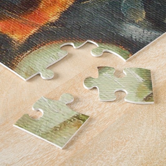 Gold Fish Koi Pond Water Lilies Puzzle (Seite)