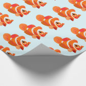 Gold Fish Wrapping Paper - Anpassbar Geschenkpapier (Ecke)