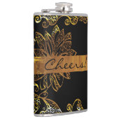 Gold Flachmann (Rechts)