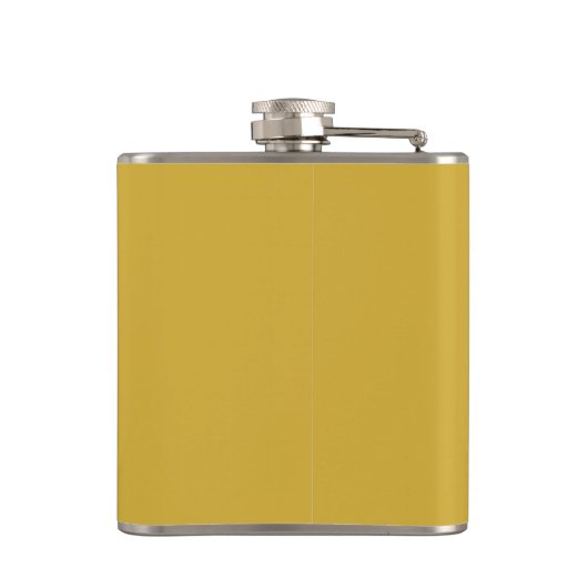 Gold Flachmann (Rückseite)