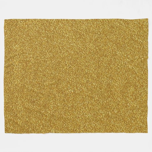 GOLD FLAKE Fleece Blanket (Vorderseite (Horizontal))