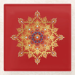 Gold Flake Untersetzer