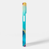 Gold Flaked Pattern Case-Mate iPhone Hülle (Rückseite / Rechts)