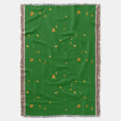 Gold Flakes auf Smarald Green Decke (Vorderseite Vertikal)