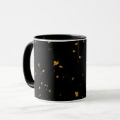 Gold Flakes Black Tasse (Vorderseite Links)