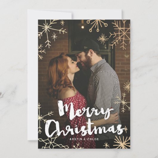 Gold Flakes Weihnachten (Vorderseite)