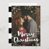 Gold Flakes Weihnachten (Vorne/Hinten)