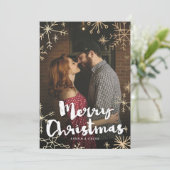 Gold Flakes Weihnachten (Stehend Vorderseite)