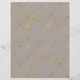Gold Flecked Scrapbook Paper