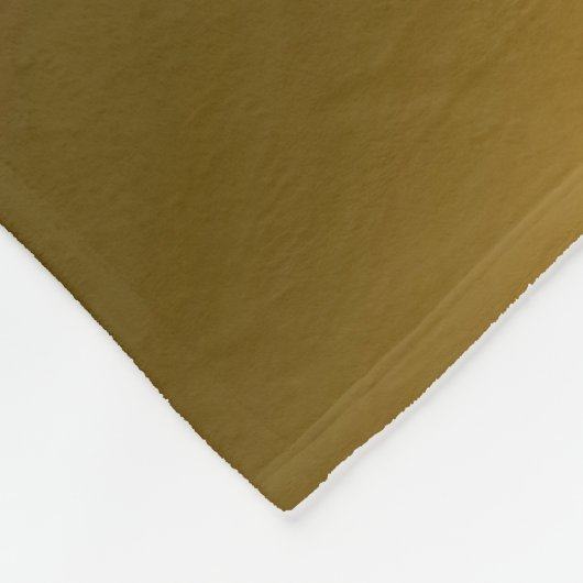 Gold Fleecedecke (Ecke)