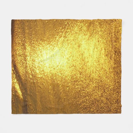 GOLD-Fleecedecke | m3galleryStudio Fleecedecke (Vorderseite (Horizontal))