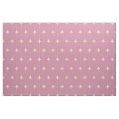 Gold Fleur-de-Lis mit Rosa (kleiner Maßstab) Stoff (Fat Quarter (45,7 x 55,9 cm))