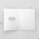 Gold Floral Daughter-in-Law Mother's Day Card Karte (Innenseite)