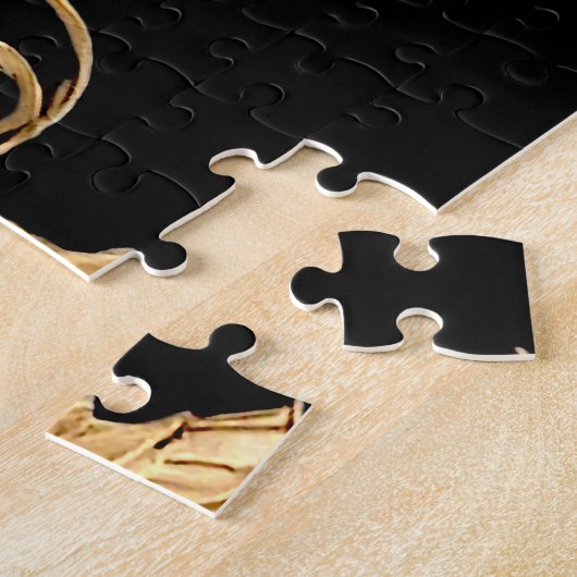 Gold Floral Jigsaw Puzzle (Seite)