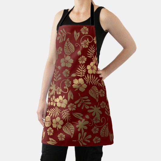Gold-Floral-Schürze Schürze (InSitu)