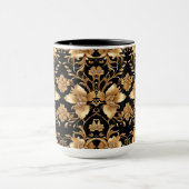 Gold-Floral-Tasse Tasse (Zentrum)