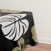 Gold Floral Tropical Gemustert Tischdecke (Beispiel)