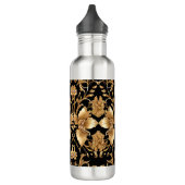 Gold Floral Water Flasche Edelstahlflasche (Links)