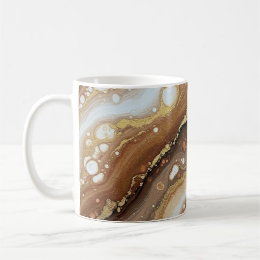 Gold Flow Kaffeetasse (Links)