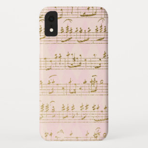 Gold Foil and Rose Gold - Muster für Noten Case-Mate iPhone Hülle